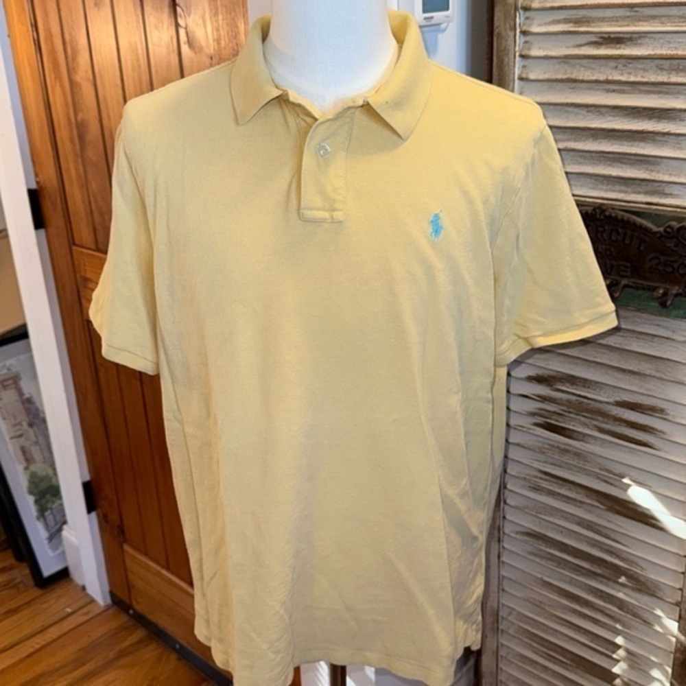 Men’s Polo by Ralph Lauren Men's Yellow Polo Shirt